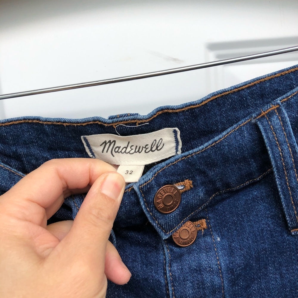 Madewell button front skirt - Picture 3 of 5